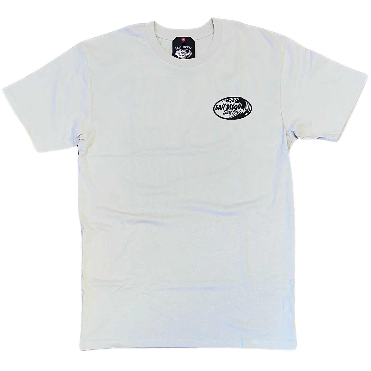 San Diego Map T-shirt with Surf Co. Logo