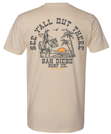 Y'all San Diego Surf Co. T-shirt