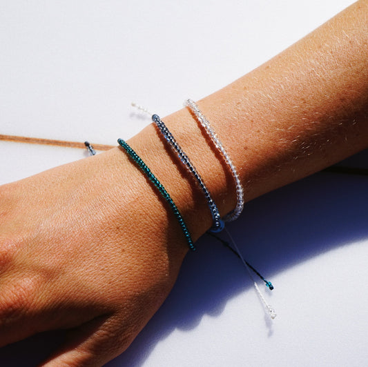 Purple Mini Beaded Bracelet