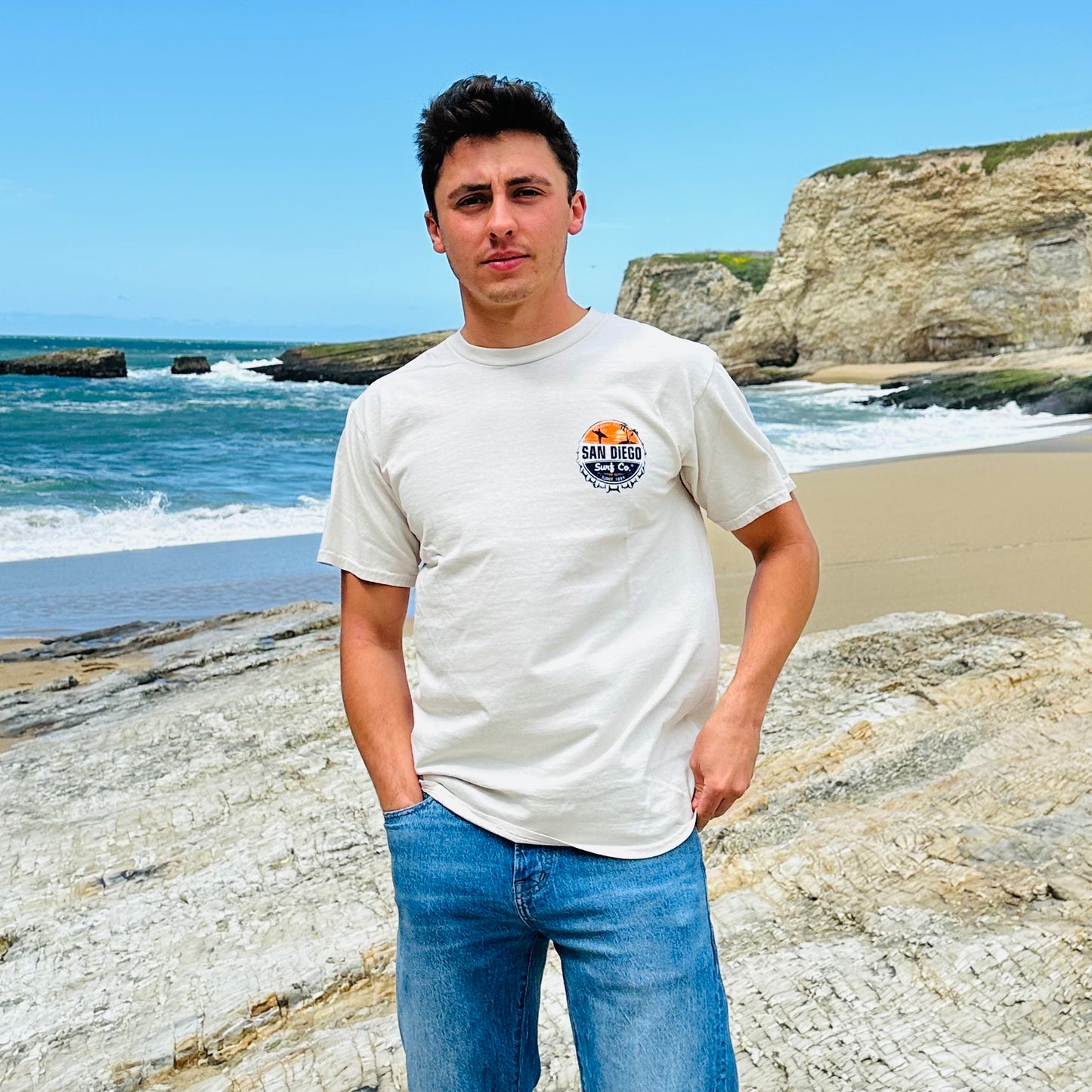 Bee Cee San Diego Surf Co. Tee