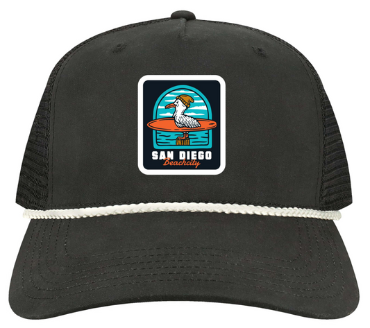 The Surfs Up Beachcity San Diego Roadie Trucker