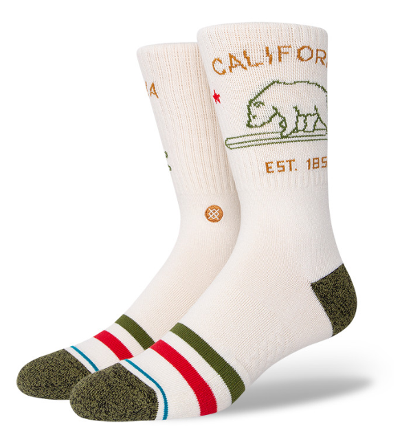 California Republic 2 Crew Socks