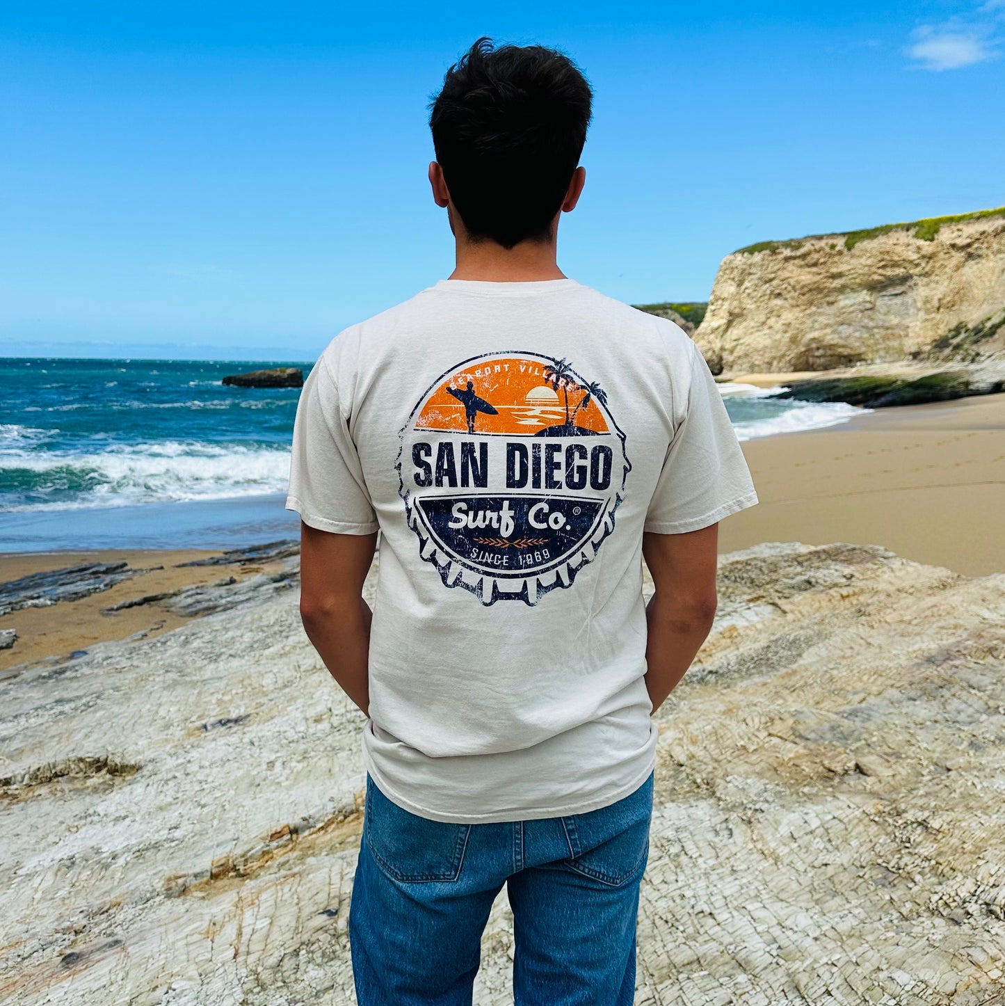 Bee Cee San Diego Surf Co. Tee