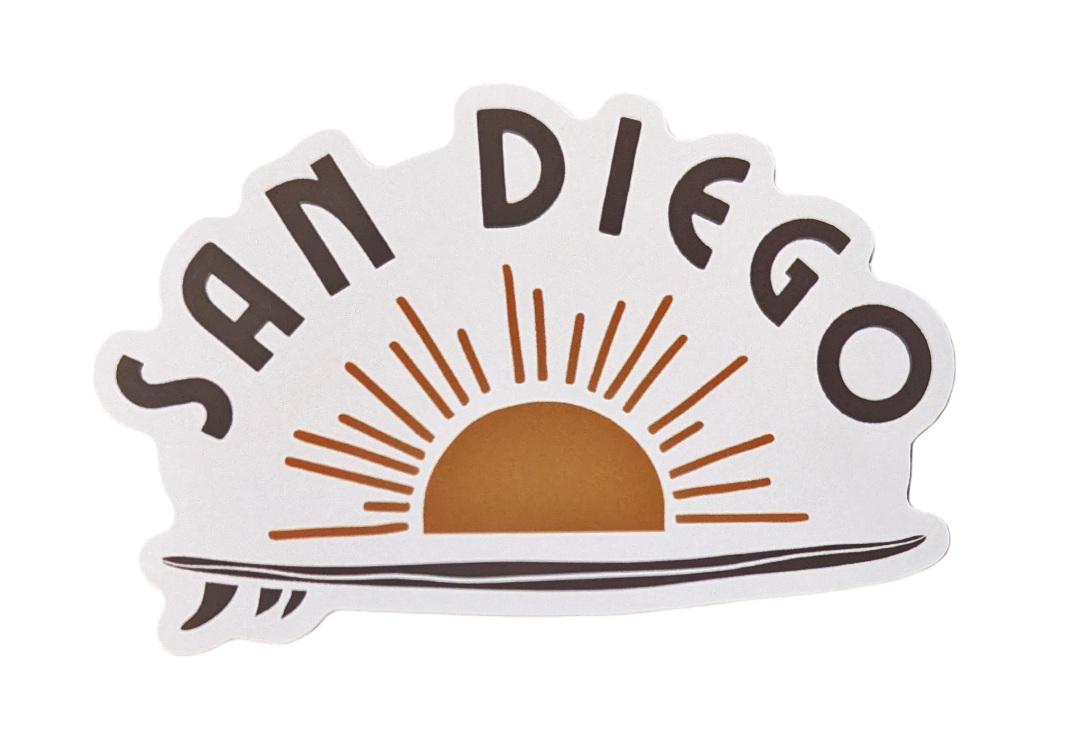 Surf Rise Sticker
