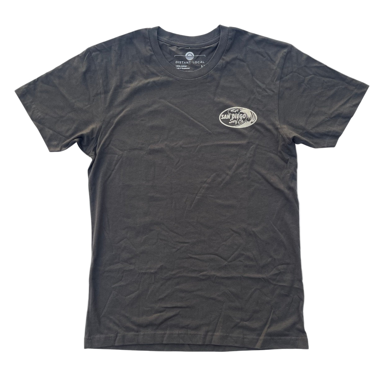 San Diego Map T-shirt with Surf Co. Logo