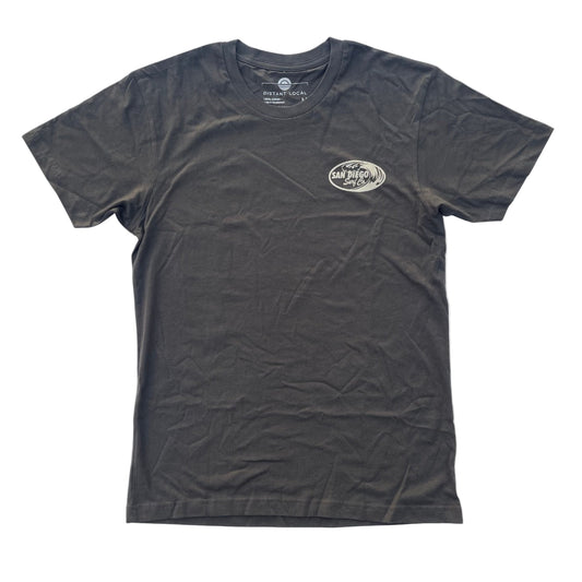 San Diego Map T-shirt with Surf Co. Logo