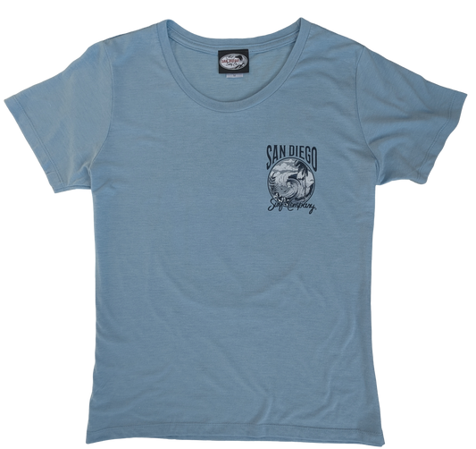 Force Of Nature San Diego Surf Co. Women's Tee
