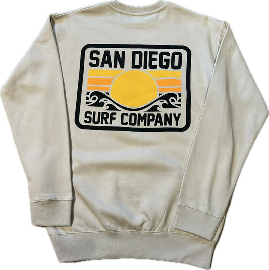 Surf Retro Wave Unisex Crew