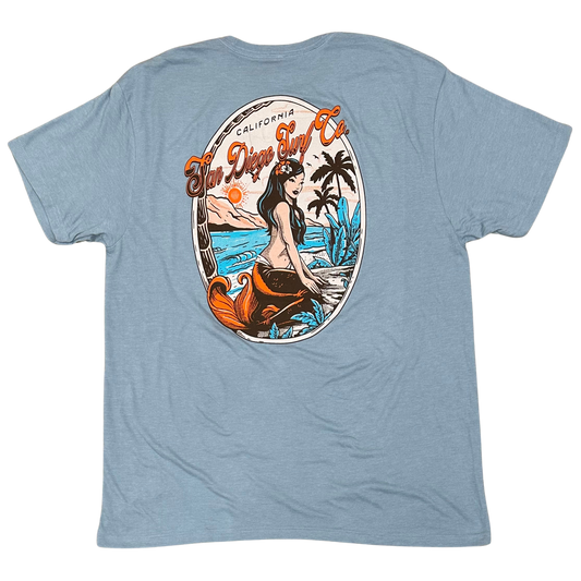 Vintage Mermaid San Diego Surf Co. Tee
