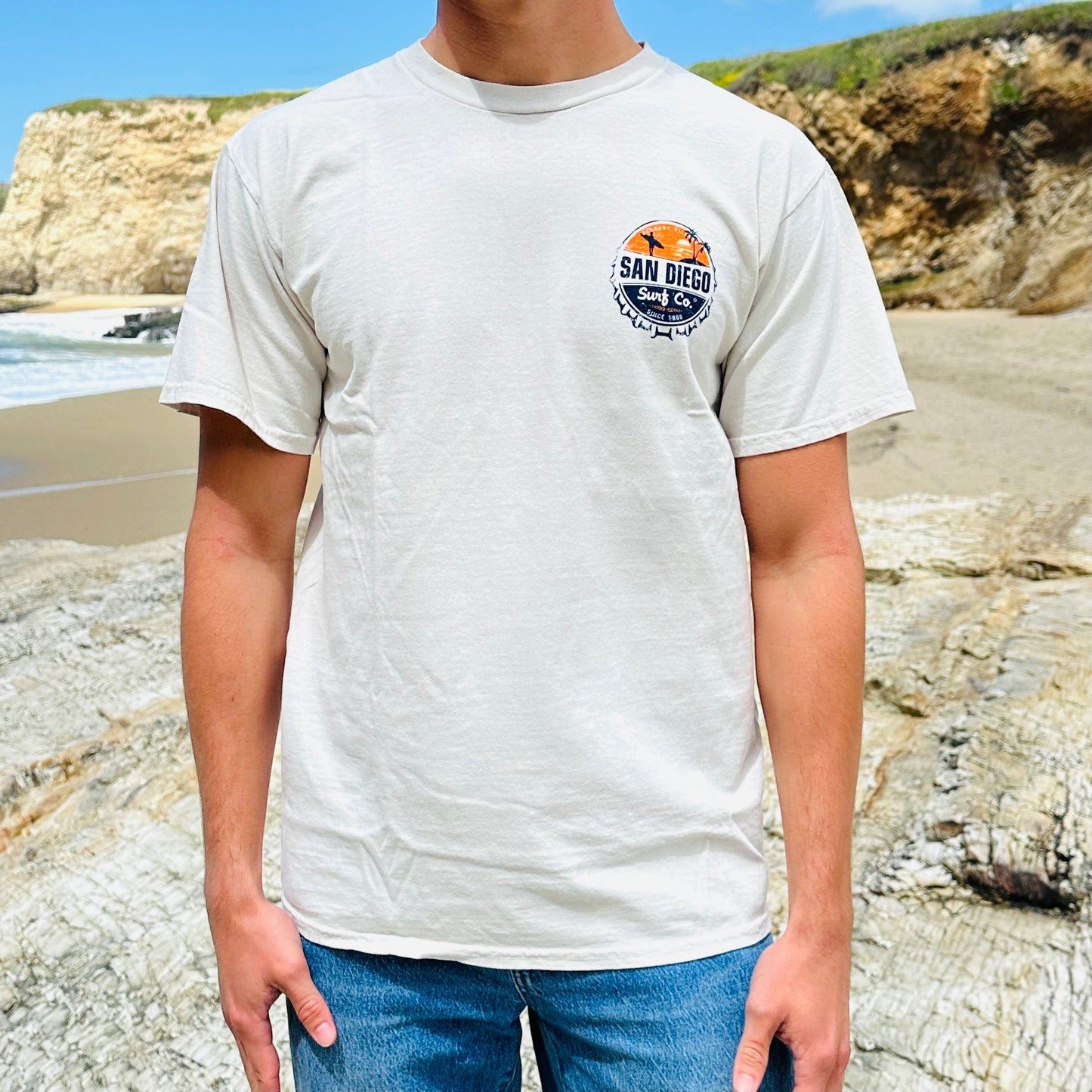 Bee Cee San Diego Surf Co. Tee