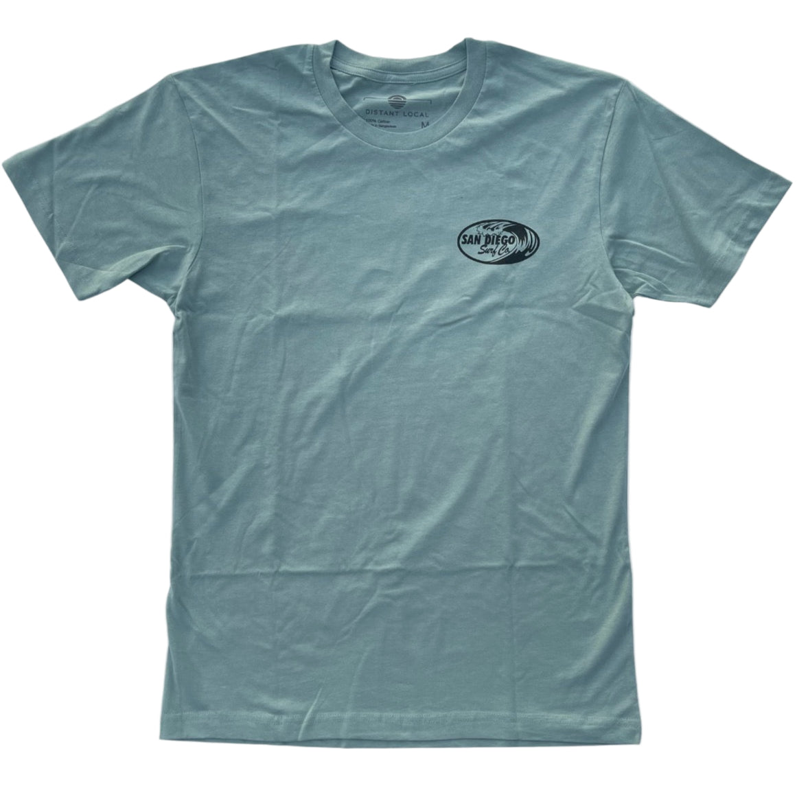 San Diego Map T-shirt with Surf Co. Logo