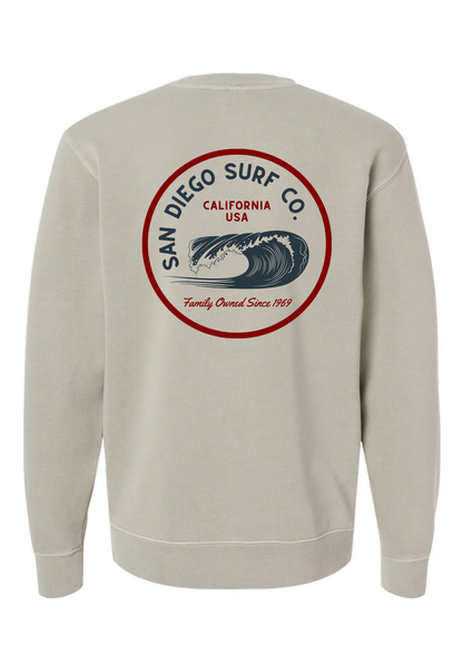 San Elijo San Diego Surf Co. Crew Sweatshirt