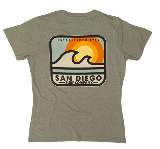 Pillow Talk Women's San Diego Surf Co. Tee