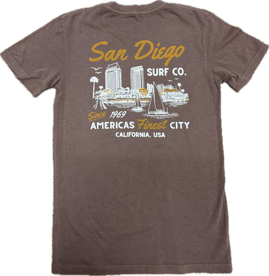 Cityscape San Diego Surf Co. Tee