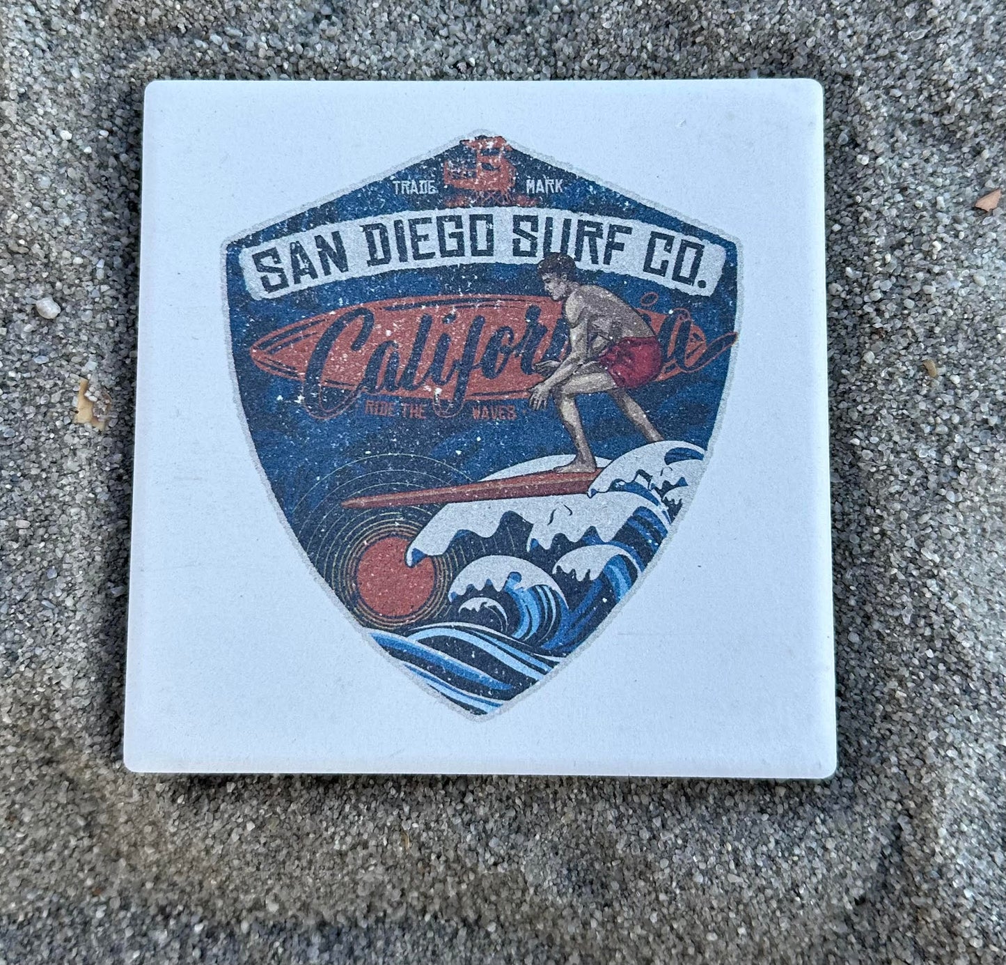 San Diego Surf Co. Coaster