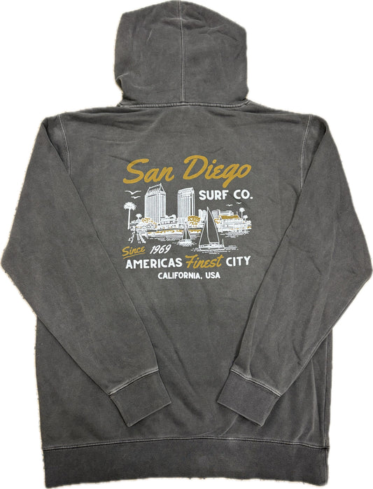 Cityscape San Diego Surf Co. Hoodie