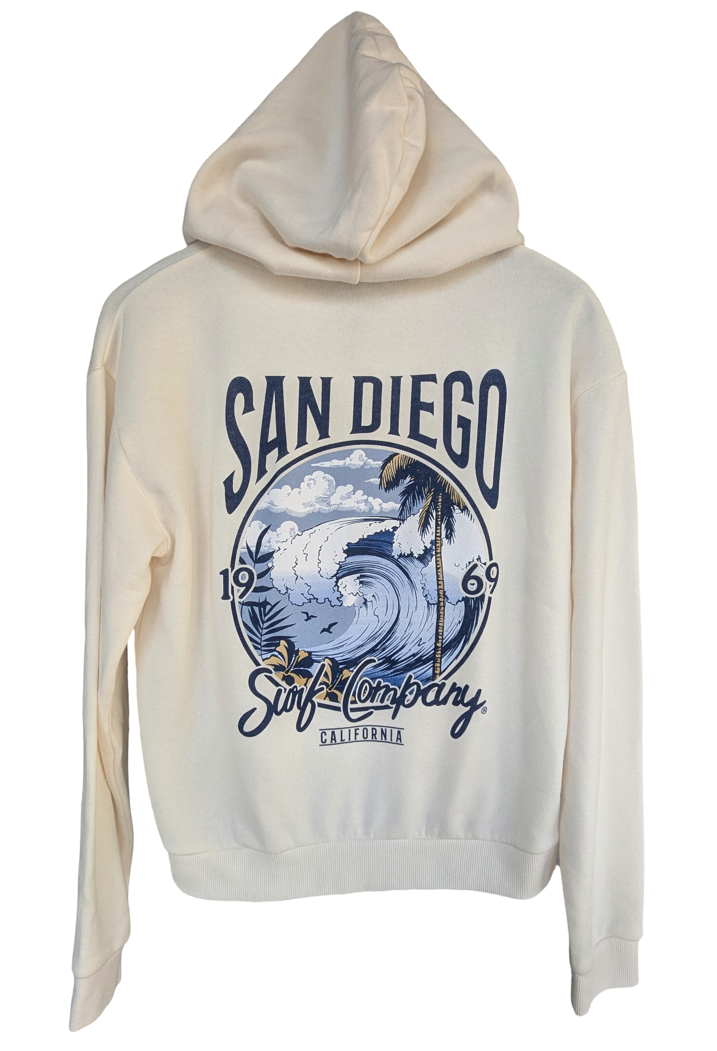 Force Of Nature San Diego Surf Co. Zip Hoodie