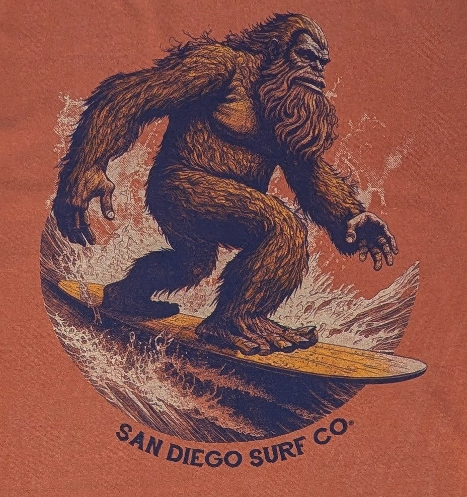 Beasty Big Foot Surf T-shirt