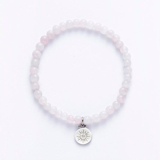 Rose Quartz Gemstone Bracelet