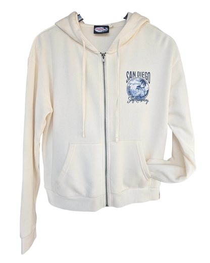 Force Of Nature San Diego Surf Co. Zip Hoodie