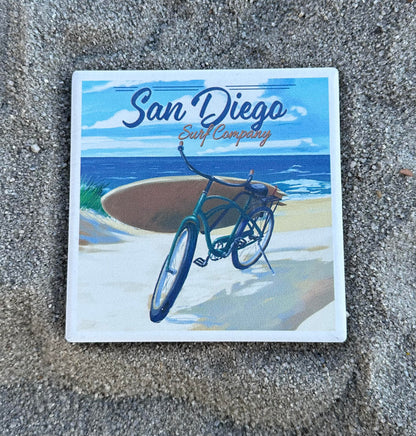 San Diego Surf Co. Coaster