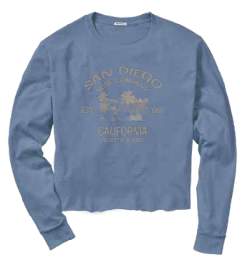 Paradise Found Long Sleeve Shop T-shirt