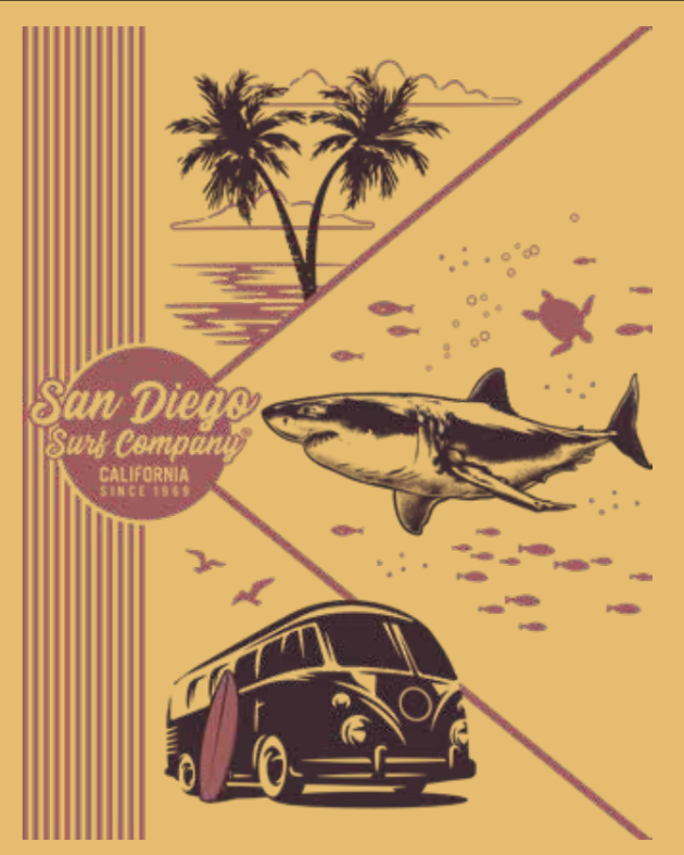 Portfolio San Diego T-shirt