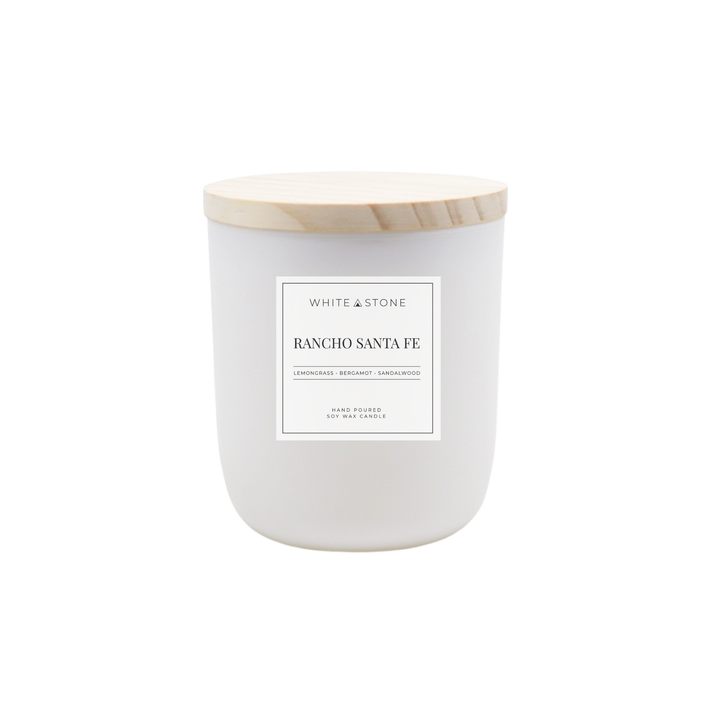 White Stone City Candle