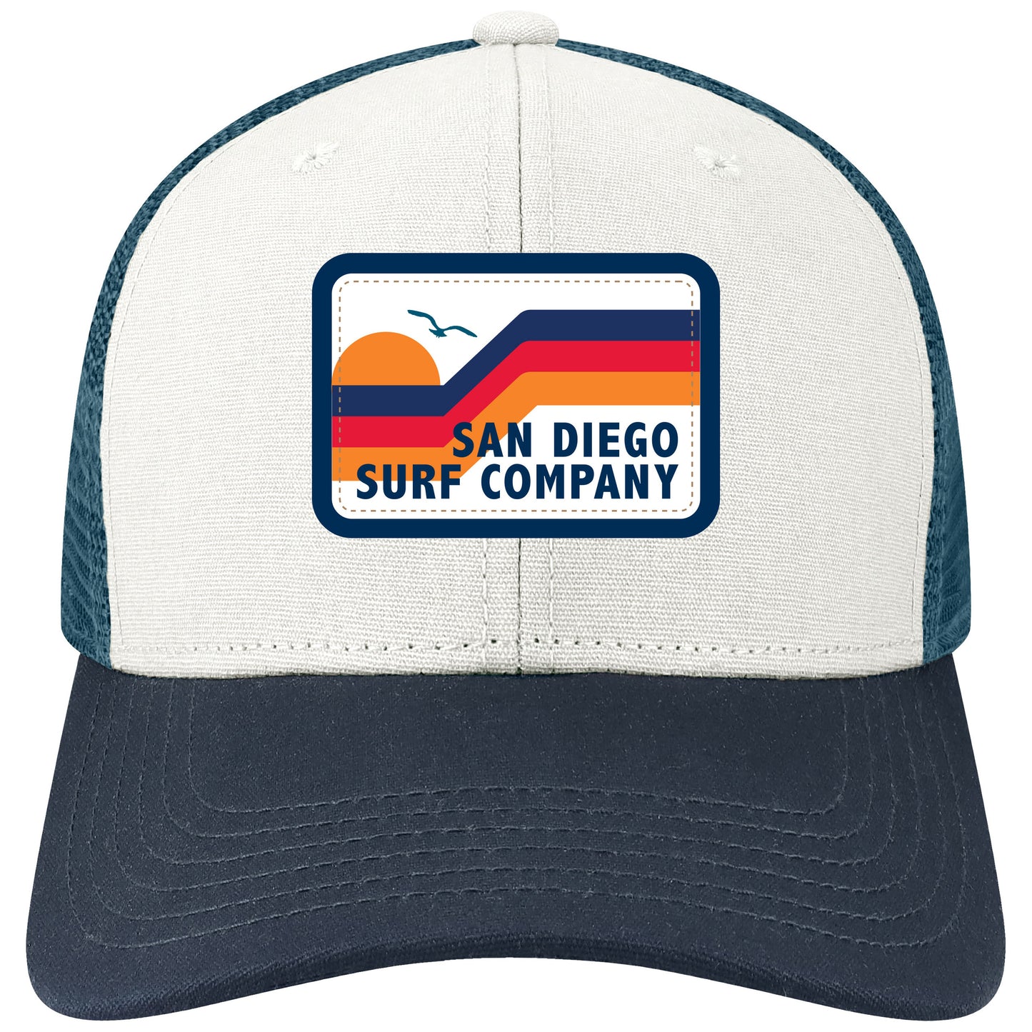 Sun And Bars Trucker