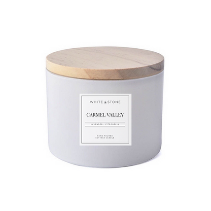 White Stone City Candle
