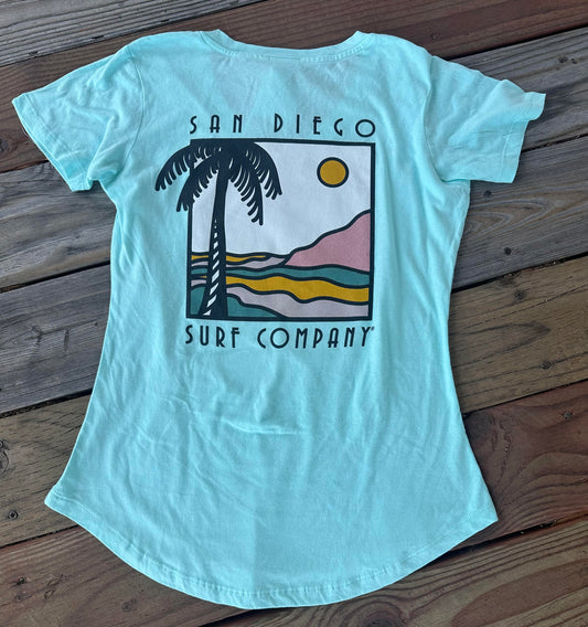 Fanta'Sea Women's San Diego Surf Co Tee