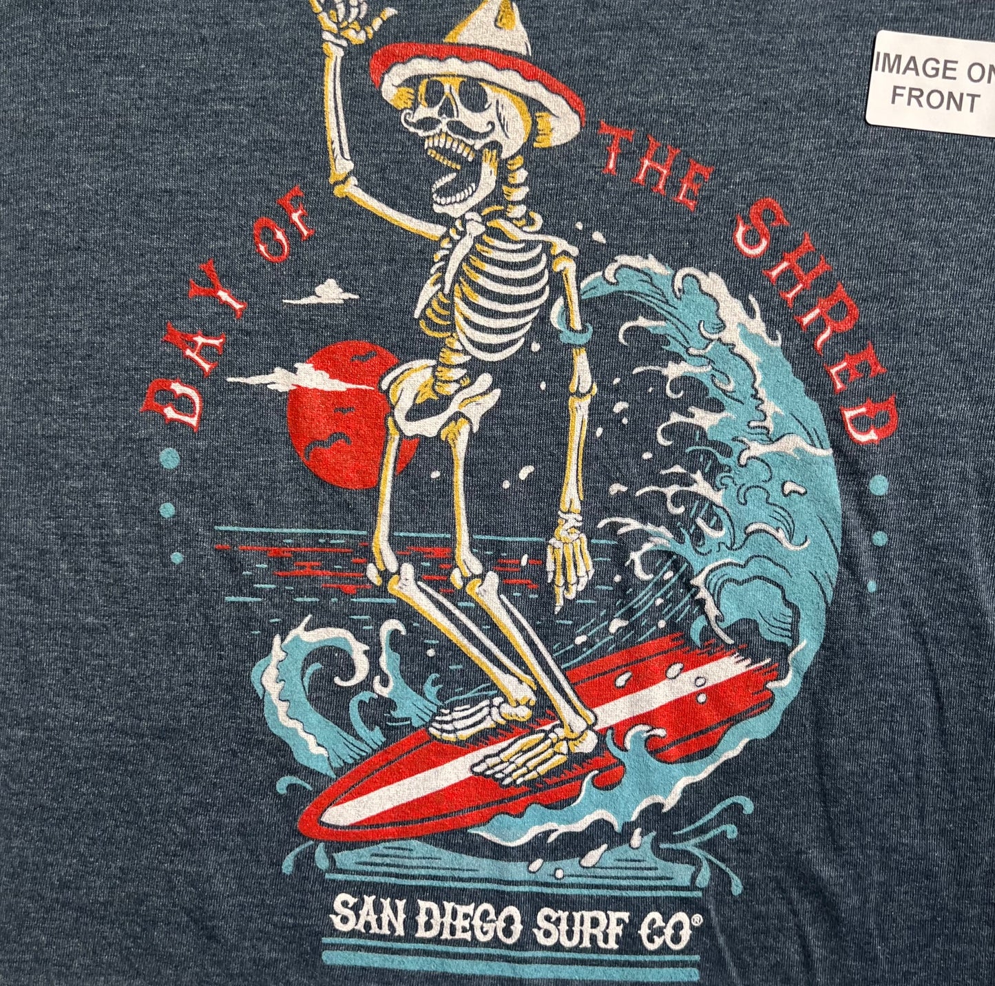 Los Muertos Surfer Mens Tee