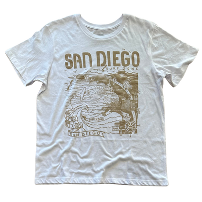 San Diego Map Women's Tee