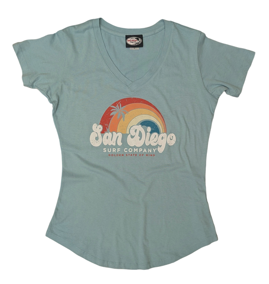 End Of - Women's San Diego Surf Co. Tee