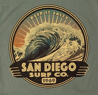 Malt Big Wave Men's Tee