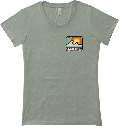 Pillow Talk Women's San Diego Surf Co. Tee