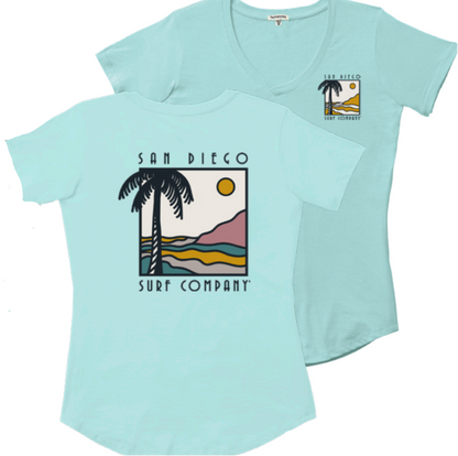 Fanta'Sea Women's San Diego Surf Co Tee