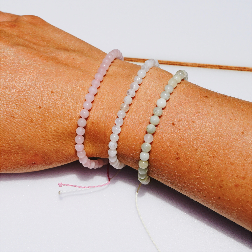 Rose Quartz Gemstone Bracelet