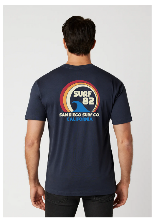 SURF 82 San Diego Surf Co. Tee