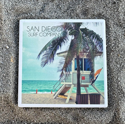 San Diego Surf Co. Coaster