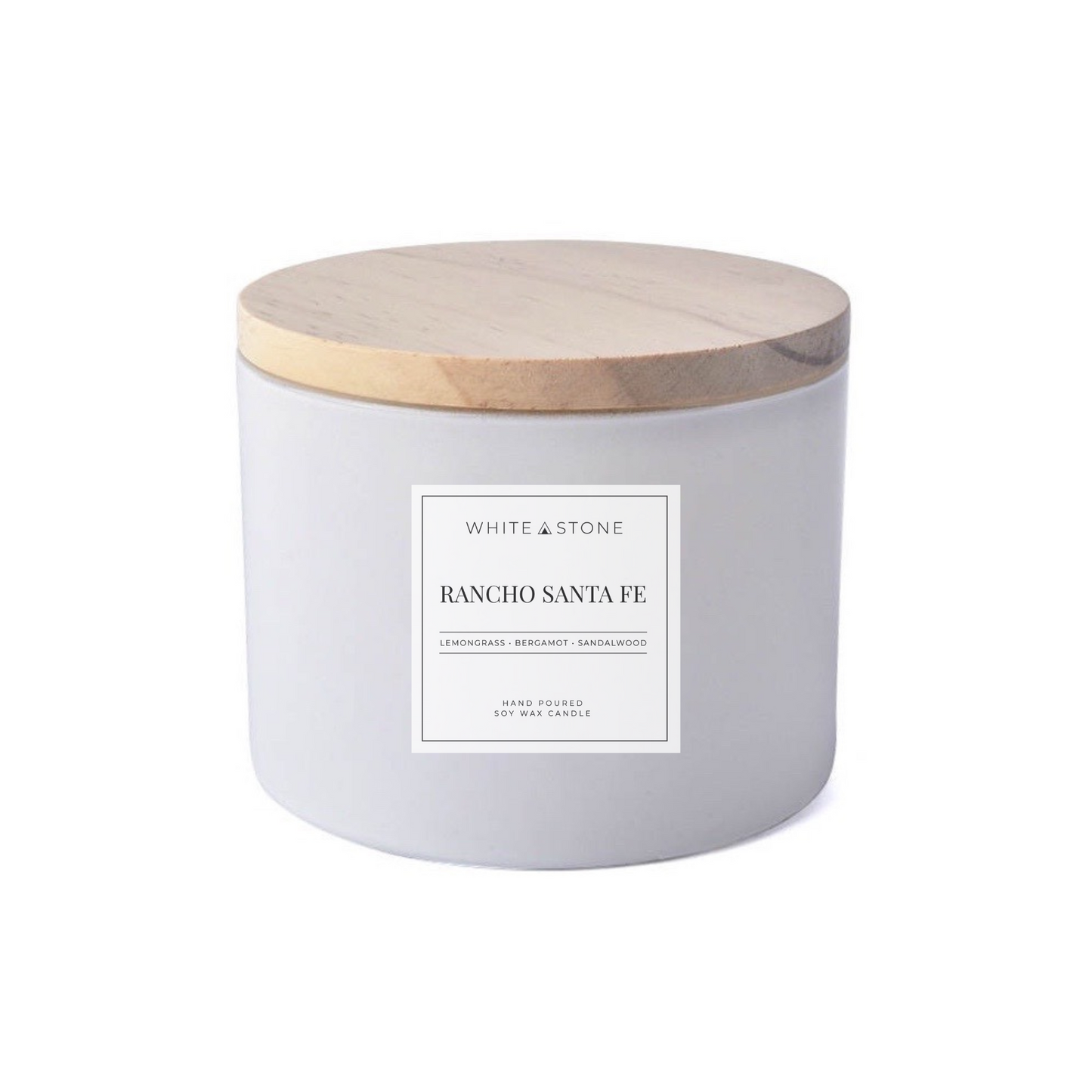 White Stone City Candle