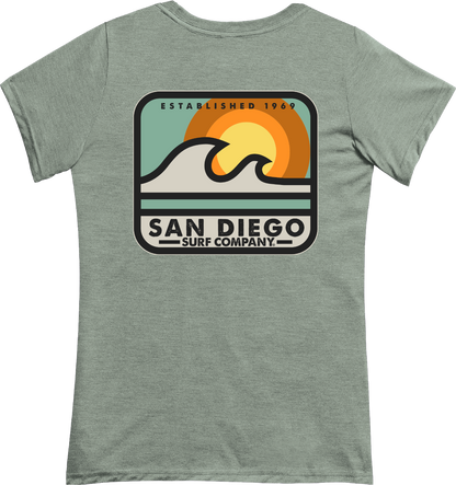 Pillow Talk Women's San Diego Surf Co. Tee