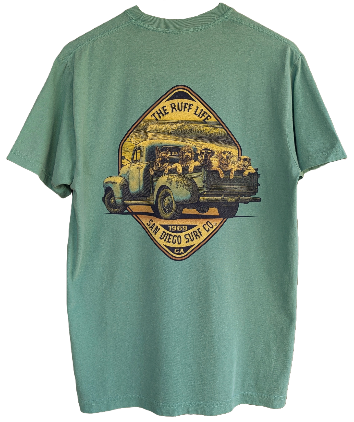 Harvest Truck Dogs Tee