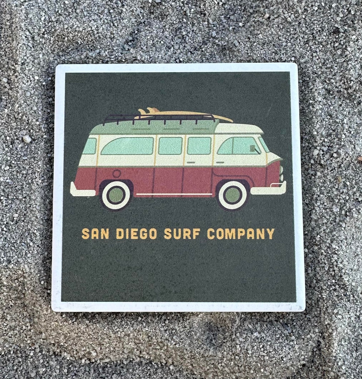 San Diego Surf Co. Coaster