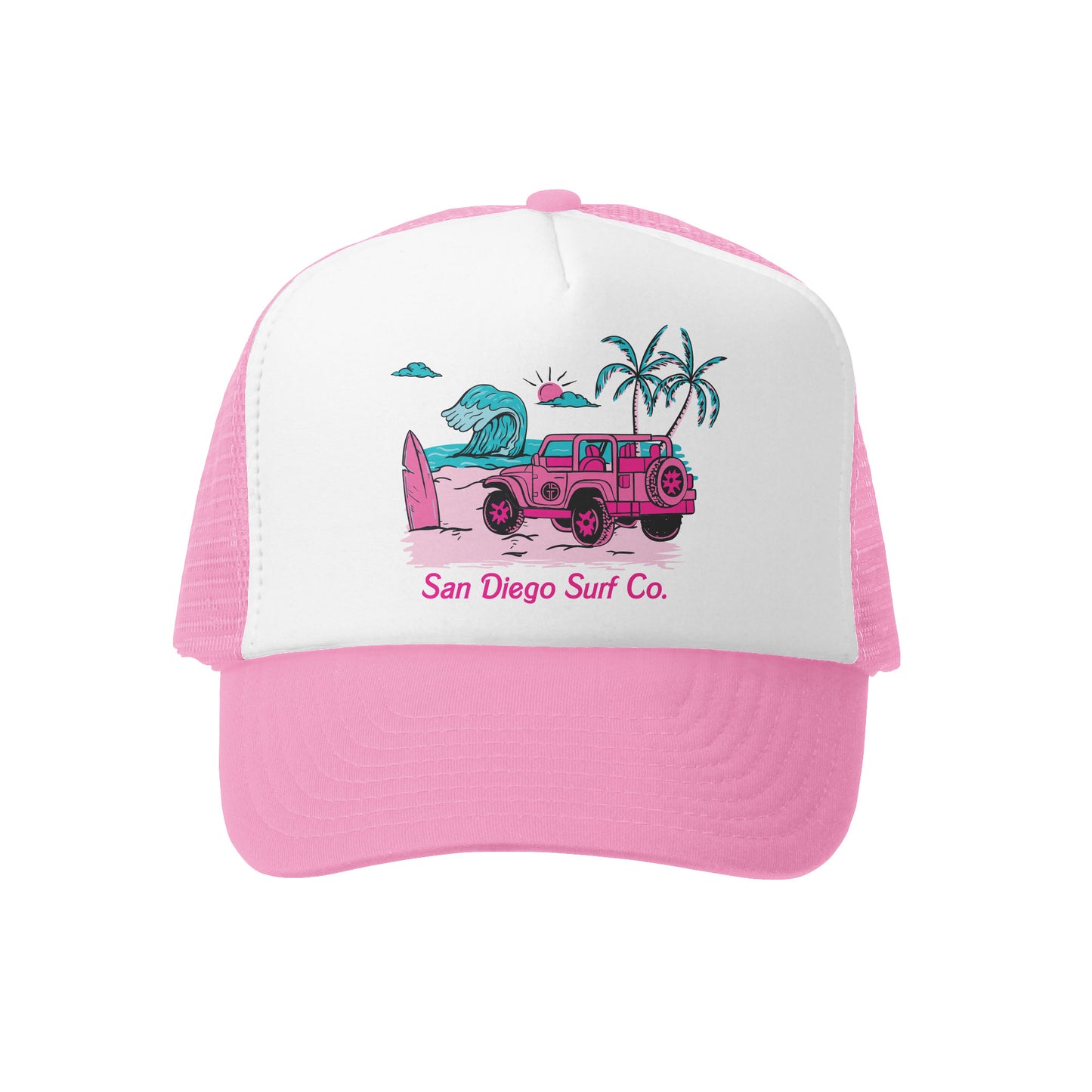 Barbie Beach SDSC Kids Trucker