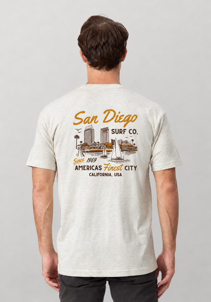 America's Finest City SD Surf Co. Tee