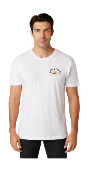 Surf Rise Beachcity San Diego Tee