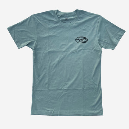 San Diego Map T-shirt with Surf Co. Logo