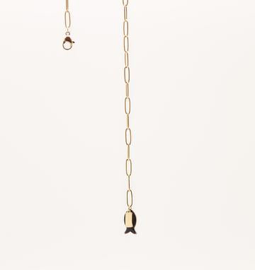 Paperclip Chain Necklace - GOLD - DAINTY